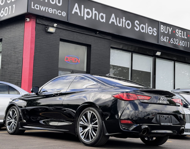 2017 INFINITI Q60 2dr Cpe 3.0t|Technology Pckg| in Cars & Trucks in City of Toronto - Image 3