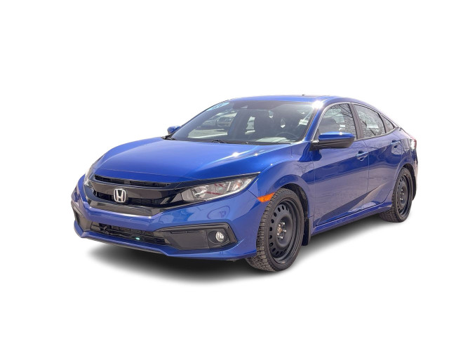 2020 Honda Civic Sedan Sport CVT Leather, Moonroof, Carplay in Cars & Trucks in Calgary - Image 2