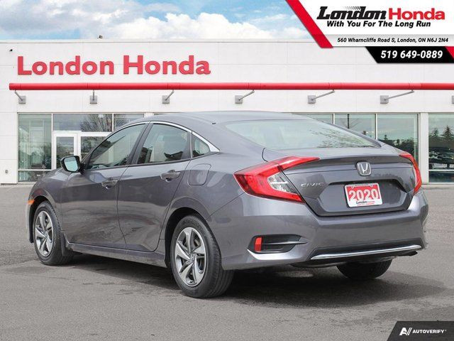 2020 Honda Civic Sedan LX | Honda Certified Pre-Owned in Cars & Trucks in London - Image 4