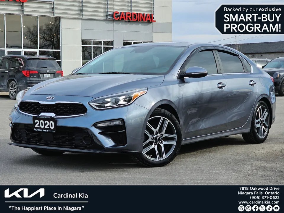 2020 Kia Forte EX Premium, Sunroof, Heated Seats and Steering