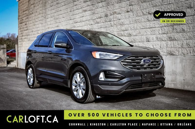 2021 Ford Edge Titanium - Leather Seats - Premium Audio in Cars & Trucks in Kingston