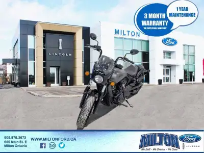 1 OWNER BIKE- SCOUT - LOW KM'S