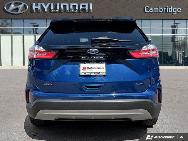 2021 Ford Edge SEL AWD | Rearview Camera with Reverse Sensing in Cars & Trucks in Cambridge - Image 4