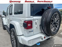 2023 JEEP WRANGLER HIGH ALTITUDE 4XE Bright White Black Quilted Nappa Leather Faced Bucket Seats 2L... (image 9)