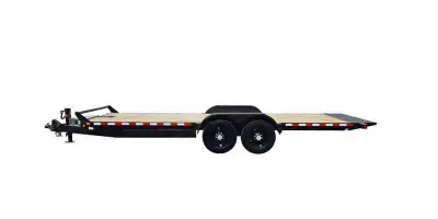 2025 Canada Trailer Electric Hydraulic Tilt 7X20 tandem 7000lb axles GVWR 15120lbs with a cargo capa...