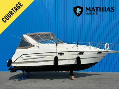 Bateau Cruiser MAXUM 2900 SCR 2002 Concessionnaire de bateaux et pontons neufs et d'occasion Mathias...