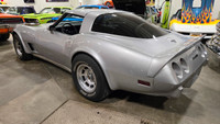 1978 Chevrolet Corvette 25th Anniversary Edition. Silver paint, Rally slotted alloy wheels, and spec... (image 3)