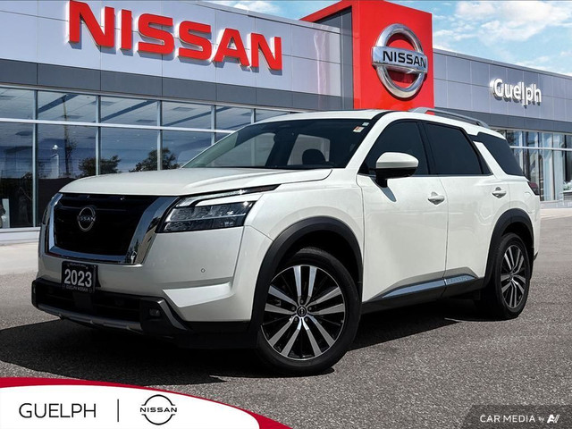 2023 Nissan Pathfinder Platinum 4WD | PANO ROOF | LEATHER | CLEA in Cars & Trucks in Guelph