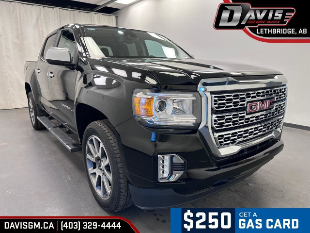 2021 GMC Canyon Denali 3.6L 6CYL | HEATED FRONT SEATS | HEATE... in Cars & Trucks in Lethbridge
