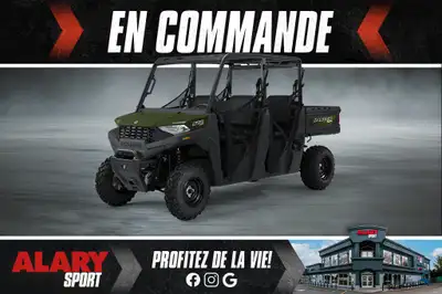 Ce CÔTE À CÔTE POLARIS RANGER CREW SP 570 2025 est disponible DÈS MAINTENANT! Contactez-nous au 450-...