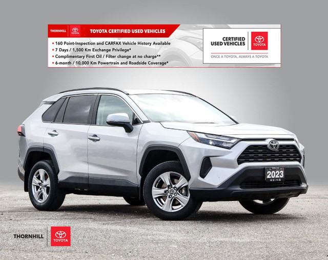 2023 Toyota RAV4 XLE HEATED STEERING WHEEL | 17 INCH ALLOY WH... in Cars & Trucks in City of Toronto