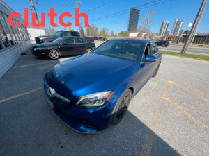 2020 Mercedes-Benz C-Class C 300 4Matic AWD w/ Apple CarPlay & Android Auto, Rearview Cam, Nav