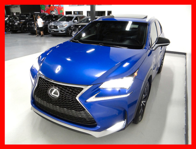 2015 Lexus NX 200t AWD *F-SPORT 2/NAVI/BACKUP CAM/LEATHER/SUNROO in Cars & Trucks in City of Toronto - Image 3