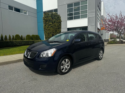 2010 Pontiac Vibe AKA TOYOTA MATRIX 5 SPEED MANUAL A/C LOCAL BC 