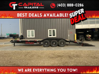 2023 Double A Trailers Equipment Trailer 83in. x 24' (21000LB GV