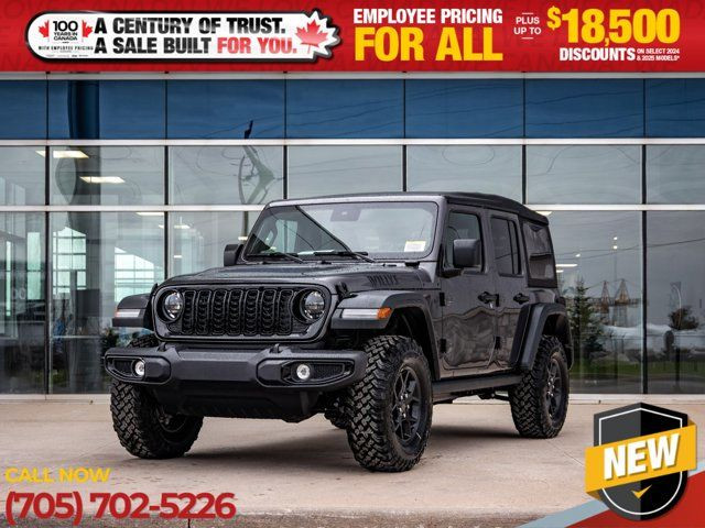 2025 Jeep Wrangler Willys in Cars & Trucks in Barrie