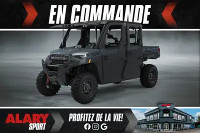 Ce CÔTE-À-CÔTE POLARIS RANGER CREW XP 1000 ULTIMATE Edt. Northstar 2025 est disponible DÈS MAINTENAN...