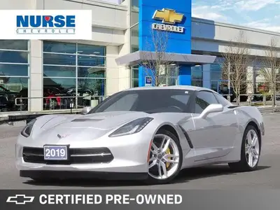 Power, style and performance come together in this 2019 Corvette with only 17,626 kms. A true driver...