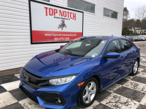 2019 Honda Civic Sport - sunroof, lane assist, reverse camera, a/c