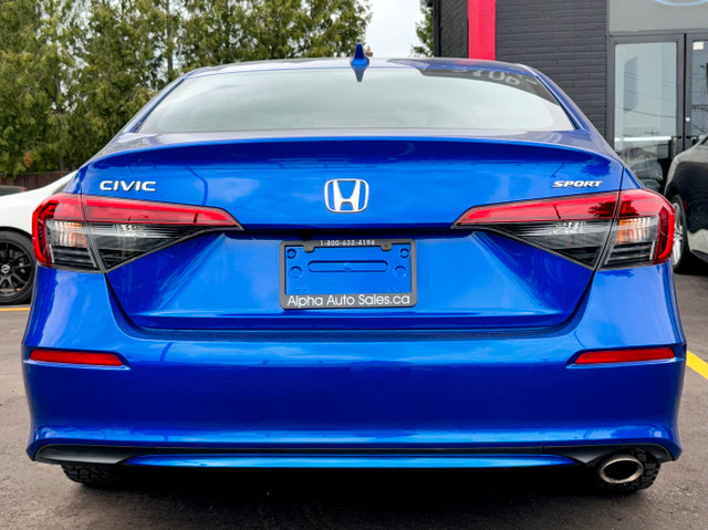 2023 Honda Civic Sport CVT|SUNROOF|ACTIVE CRUISE|BLIND SPOT| in Cars & Trucks in City of Toronto - Image 4