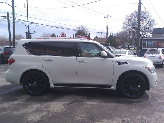 **INFINITI QX56 4WD CAM 360 GPS 2012**7 PLACES**JAMAIS ACCIDENTE in Cars & Trucks in Longueuil / South Shore - Image 4