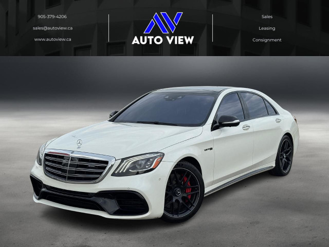 2018 Mercedes-Benz S-Class AMG S 63 **SOFT CLOSE DOORS** in Cars & Trucks in Hamilton