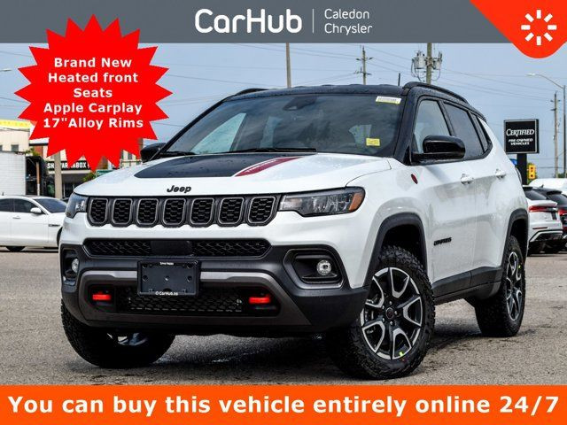2025 Jeep Compass Trailhawk 4X4 Blind Spot R-Start 10.1Display in Cars & Trucks in Mississauga / Peel Region