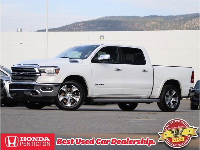 2019 Ram 1500 Laramie 4x4 Crew Cab 5'7 Box - No Accidents in Cars & Trucks in Penticton