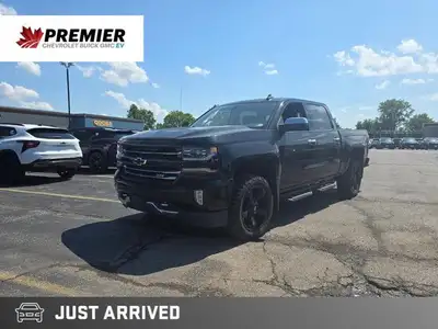 Experience the power and capability of this 2017 Chevrolet Silverado 1500 LTZ Crew Cab Pickup. This...