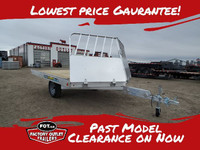 2023 Aluma 10ft Snowmobile Trailer