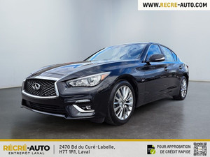 2019 Infiniti Q50 3.0t LUXE AWD TOIT OUVRANT NAVIGATION CUIR