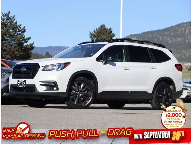 2022 Subaru Ascent Onyx 7-Psg - No Accidents / One Owner / BC Ve in Cars & Trucks in Penticton