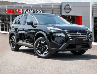 The 2025 Nissan Rogue Midnight Edition in a stunning black finish with AWD capabilities offers excep...