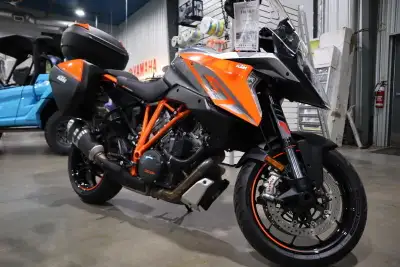 2017 KTM 1290 Super Duke GT ADRENALINE EXPRESS The 1290 Super Duke R got us thinking. What if we cou...