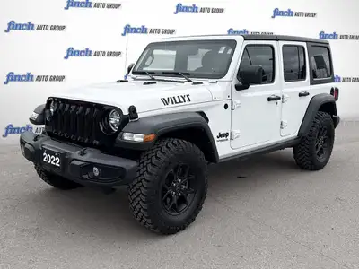 WAS: $43879 NOW: $37998 plus taxes and licensing feesConquer the Great Outdoors with the 2022 Jeep W...