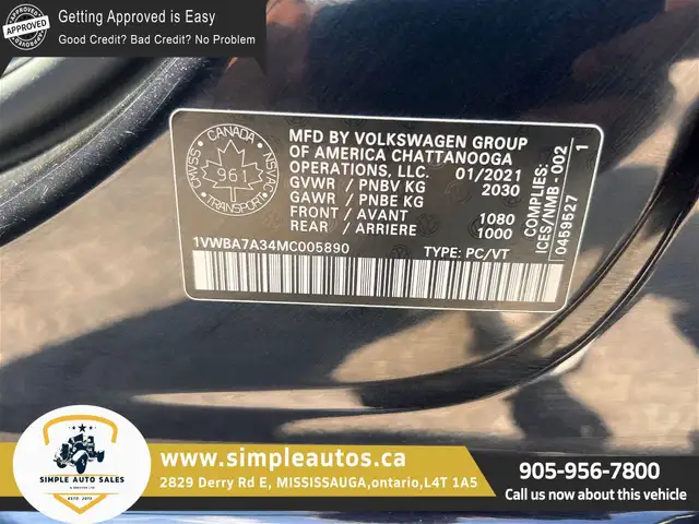 2021 Volkswagen Passat HIGHLINE in Cars & Trucks in Mississauga / Peel Region - Image 18