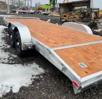 New 7x20 Aluminum Car Hauler with heavy axles by Legend