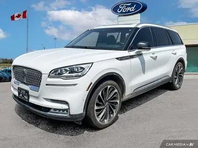 This Lincoln Aviator delivers a Twin Turbo Premium Unleaded V-6 3.0 L/183 engine powering this Autom...