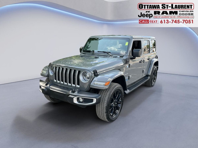 2021 Jeep Wrangler Unlimited 4xe Sahara 4/80 NON-PWT PLUS SYNTHE in Cars & Trucks in Ottawa - Image 3