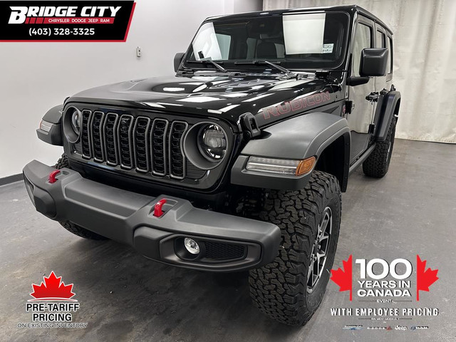 2025 Jeep Wrangler Rubicon - Leather Seats in Cars & Trucks in Lethbridge