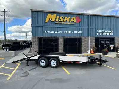 Miska in.Bobcatin. 7 Ton Lowbed Equipment Float Trailer - Canadian Made Starting at just $6,595.00 -...