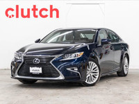 2018 Lexus ES 350 w/ Rearview Cam, Dual Zone A/C, Bluetooth