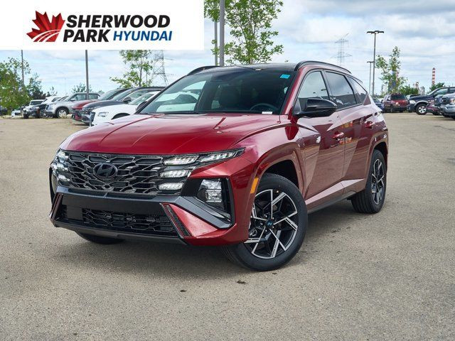 2025 Hyundai Tucson Hybrid N-Line | Panoramic Sunroof | Driver in Cars & Trucks in Edmonton