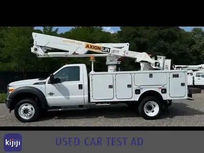 Free Winter tires with all purchases! 2016 FORD F550 4X4 BUCKET TRUCK, 89,098 Miles, 6.7L Powerstrok...