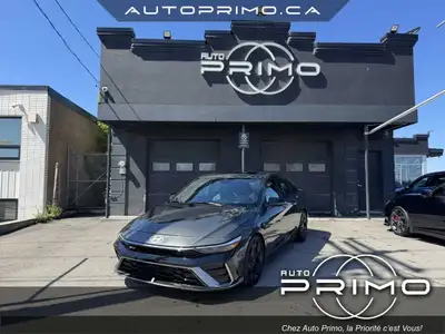 2025 Hyundai Elantra N Line Ultimate Automatique avec Sièges en Cuir Toit Ouvrant Navigation GPS Car...