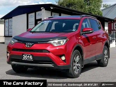 Elevate your driving experience with this eye-catching 2016 Toyota RAV4 XLE in the most sought-after...