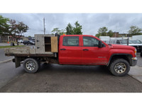 JUST IN - FLAT DECK TRUCK - Cabinets on Bed Can Be Removed - 2017 GMC Sierra 3500HD 4DR CREW CAB 4x4... (image 2)