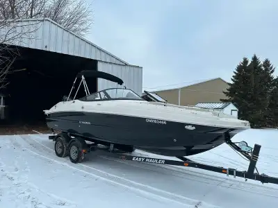2024 Stingray 231 Bowrider Mercury 250HP outboard V8 Engine Tandem Axle Painted Trailer Mooring Cove...