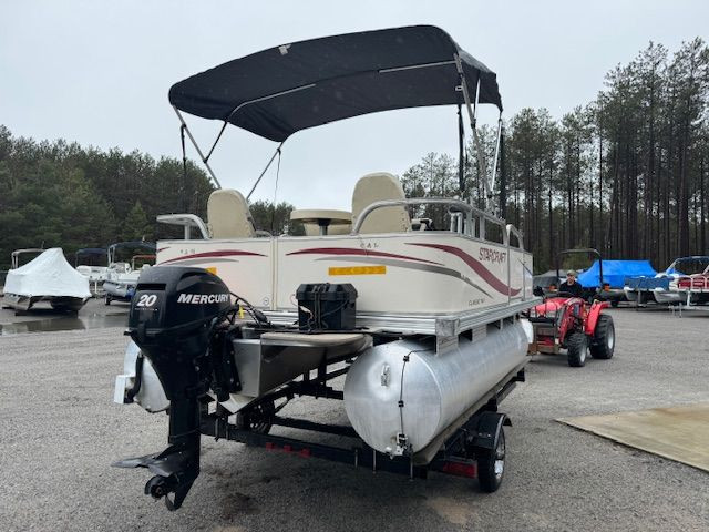 2006 14' STARCRAFT PONTOON 20HP 4-STROKE in Powerboats & Motorboats in Peterborough - Image 4