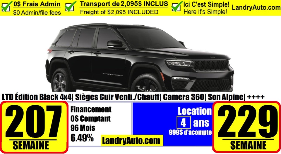 2023 Jeep Grand Cherokee LIMITED
